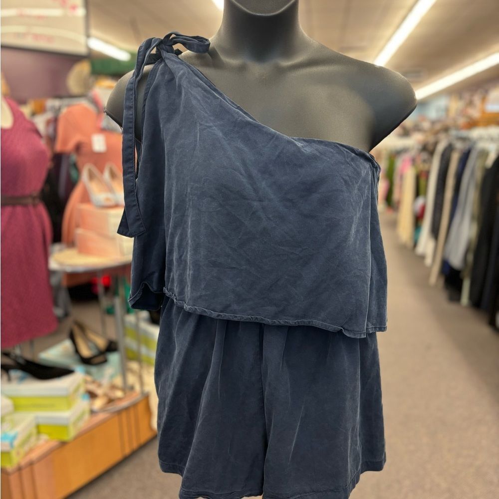 🛍️ LuLus Ladies XL Thick Blue Romper